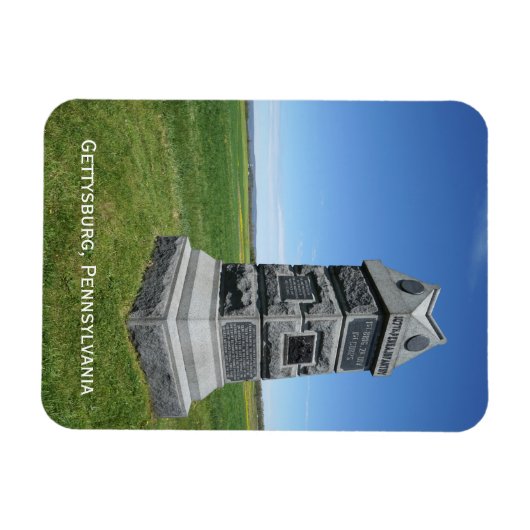 Gettysburg-slagveld Magneet (Horizontaal)