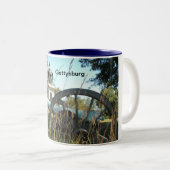 Gettysburg slagveld twee Mok (Voorkant rechts)