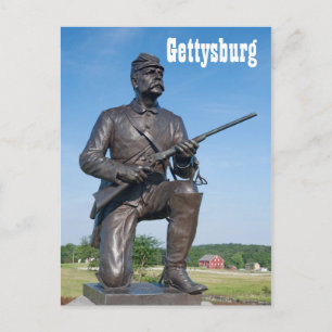 Gettysburg Statue II Briefkaart