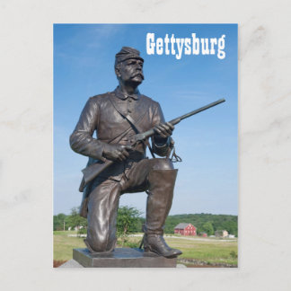 Gettysburg Statue II Briefkaart
