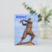 Gettysburg Statue IV Briefkaart (Staand voorkant)