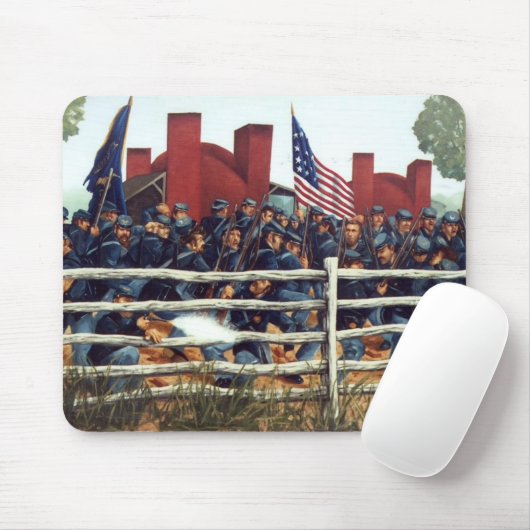 Gettysburg, strijd bij de Brickyard Mousepad 3 Muismat (Met muis)
