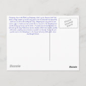 Gettysburg Sunset Briefkaart (Achterkant)