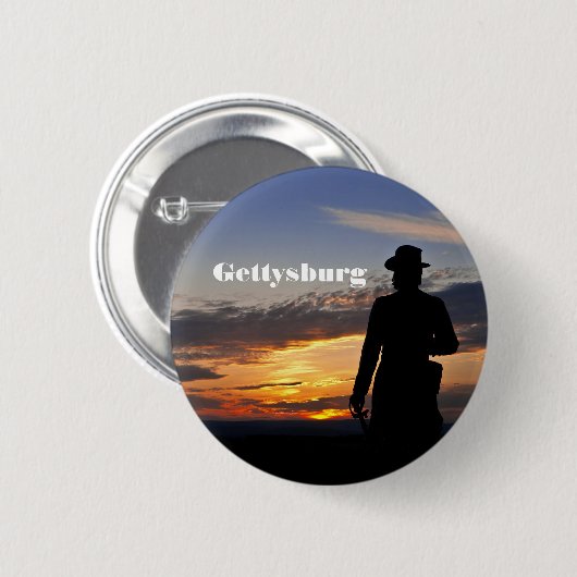 Gettysburg Sunset Button (Voorkant /achterkant)