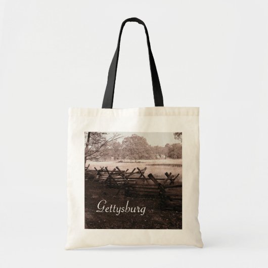 Gettysburg - Tas voor de begroting van het slagvel (Voorkant)