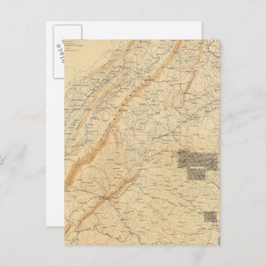 Gettysburg, Virginia Briefkaart (Voorkant / Achterkant)