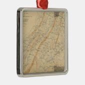 Gettysburg, Virginia Metalen Ornament (Rechts)