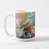 Getuft Golden Rumped Fantasy Bird Koffiemok (Links)