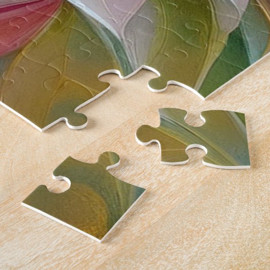 Getuft Golden Rumped Fantasy Bird Legpuzzel (Zijkant)