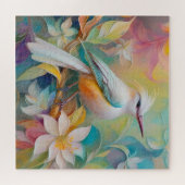 Getuft Golden Rumped Fantasy Bird Legpuzzel (Horizontaal)