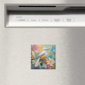 Getuft Golden Rumped Fantasy Bird Magneet (Insitu (Vaatwasser))