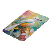 Getuft Golden Rumped Fantasy Bird Magneet (Linkerzijde)