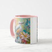 Getuft Golden Rumped Fantasy Bird Mok (Voorkant links)