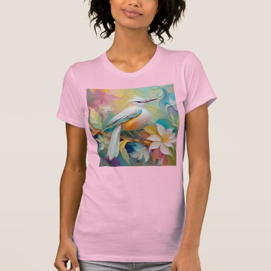 Getuft Golden Rumped Fantasy Bird T-shirt (Voorkant)