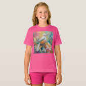 Getuft Golden Rumped Fantasy Bird T-shirt (Voorkant volledig)