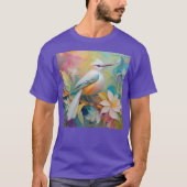 Getuft Golden Rumped Fantasy Bird T-shirt (Voorkant)