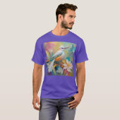 Getuft Golden Rumped Fantasy Bird T-shirt (Voorkant volledig)