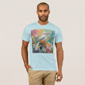 Getuft Golden Rumped Fantasy Bird T-shirt (Voorkant volledig)
