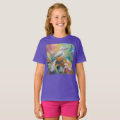 Getuft Golden Rumped Fantasy Bird T-shirt (Voorkant volledig)