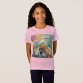 Getuft Golden Rumped Fantasy Bird T-shirt (Voorkant volledig)