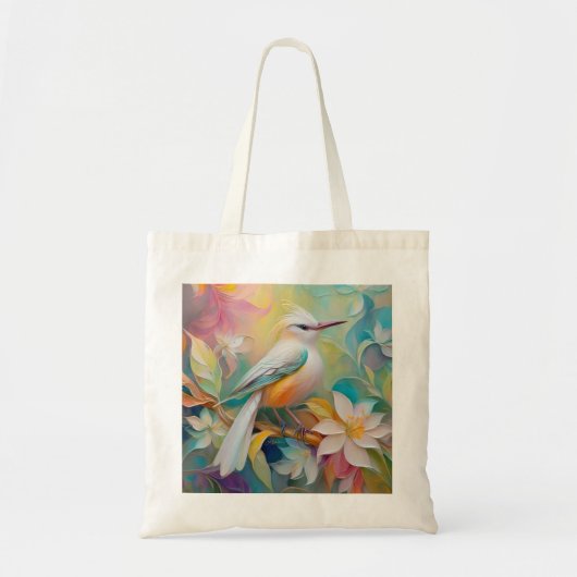 Getuft Golden Rumped Fantasy Bird Tote Bag (Voorkant)