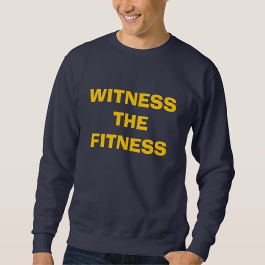 Getuig het geschiktheidsSweatshirt Trui (Voorkant)