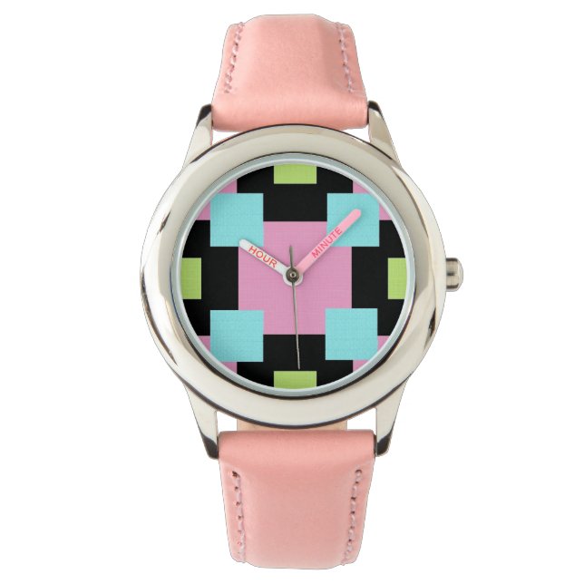 Getuigd in roze horloge (Voorkant)