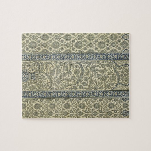 Getuigd paneel van de moskee van Ibrahym Agha uit  Legpuzzel (Horizontaal)