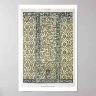 Getuigd paneel van de moskee van Ibrahym Agha uit  Poster