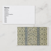 Getuigd paneel van de moskee van Ibrahym Agha uit  Visitekaartje (Voorkant / Achterkant)