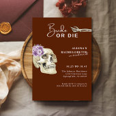 Getuigde Skull Bride of De Florale Bachelorette Kaart
