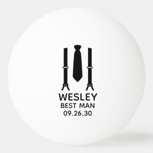 Getuige Black Tie Pingpongbal