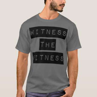 Getuige de fitness gym t-shirt