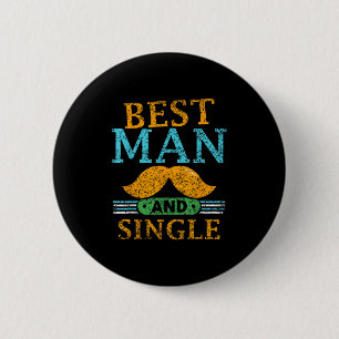 Getuige en alleenstaande bruid teamfeest vrijgezel ronde button 5,7 cm