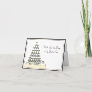 Getuige Funny Bedanktkaart - Toasten Bedankkaart