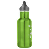 getuige gepersonaliseerd elegant stijlvol waterfles (Links)