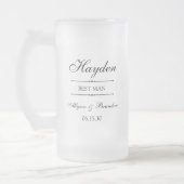 Getuige Gepersonaliseerd Matglas Bierpul (Links)