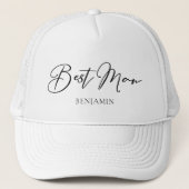 Getuige Gepersonaliseerde Chic Minimalistische Tro Trucker Pet (Voorkant)