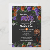 getuige Halloween Birthday, schopt Kaart (Voorkant)