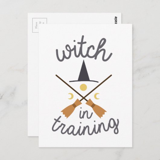 Getuige in opleiding briefkaart (Voorkant / Achterkant)