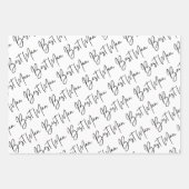 Getuige Inpakpapier Plat Vel Set van 3 (Voorkant 2)