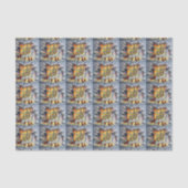 Getuige kerst met kerstmis tissuepapier (Voorkant)