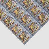 Getuige kerst met kerstmis tissuepapier (Detail)