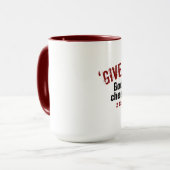 Getuige: Klassieke Mok (Voorkant links)