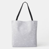 Getuige mammie grijs/grijs dun design tote bag (Achterkant)