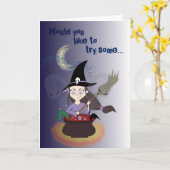 Getuige met hart en met kussen op Valentijnsdag Kaart (Gele Bloem)