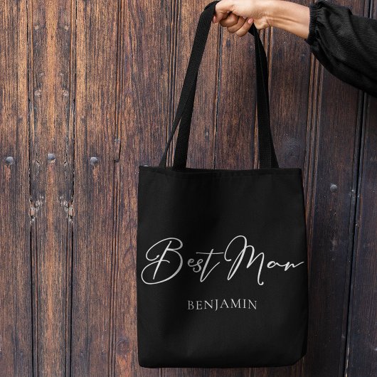 Getuige Persoonlijk Chic Minimalistische Trouw Tote Bag