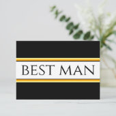 GETUIGE Sportief Zwart Geel Wit Racing Strepen (Staand voorkant)