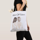 getuige-tas voor bruidsmeisje tote bag (Dichtbij)
