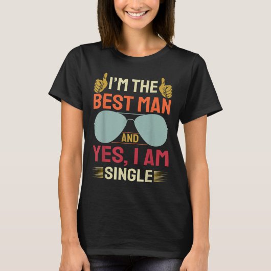 Getuige Trouw Bruidsjonkers Grappig Bruids Bruideg T-shirt (Voorkant)
